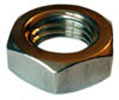 Hex (Jam) Thin Nut 3/4-16 (Fine Thread) Type 18-8 Stainless Steel 